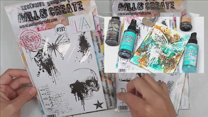 NEW AALL and Create stamps and Stamperia collections