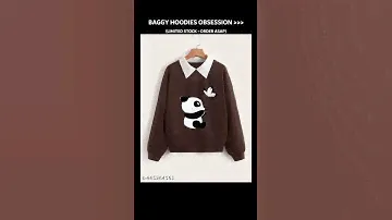 BAGGY HOODIES | KOREAN FASHION | SWEATSHIRTS | WINTER WEAR | CHIC OUTFITS | CUTE HOODIES | TRENDING