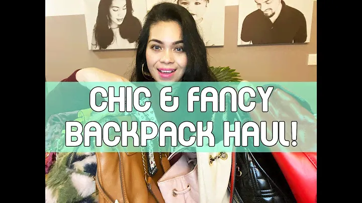 CHIC, FANCY & AFFORDABLE (SOME) BACKPACK HAUL!