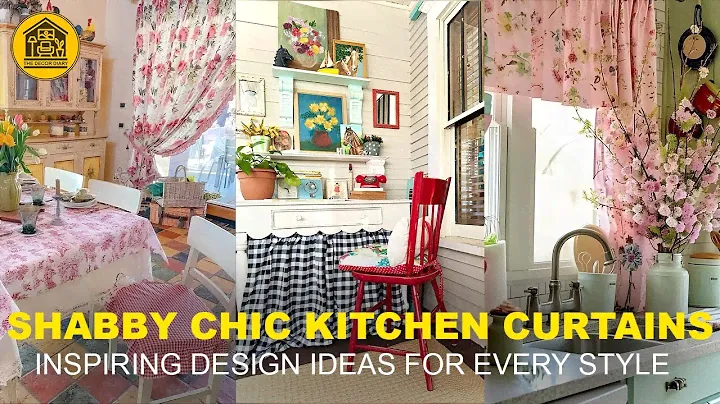 {NEW} Updated Shabby Chic SMALL KITCHEN CURTAIN Ideas |Transform Kitchens Into Canvas of Creativity