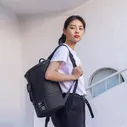 Влагозащищенный рюкзак Xiaomi 90 Points Fashion Chic Backpack Waterproof Black (Size M)