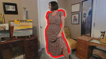 the Pretty Garden women's boho dress