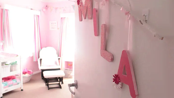 Nursery Tour | Pink Shabby chic {Narrated version}